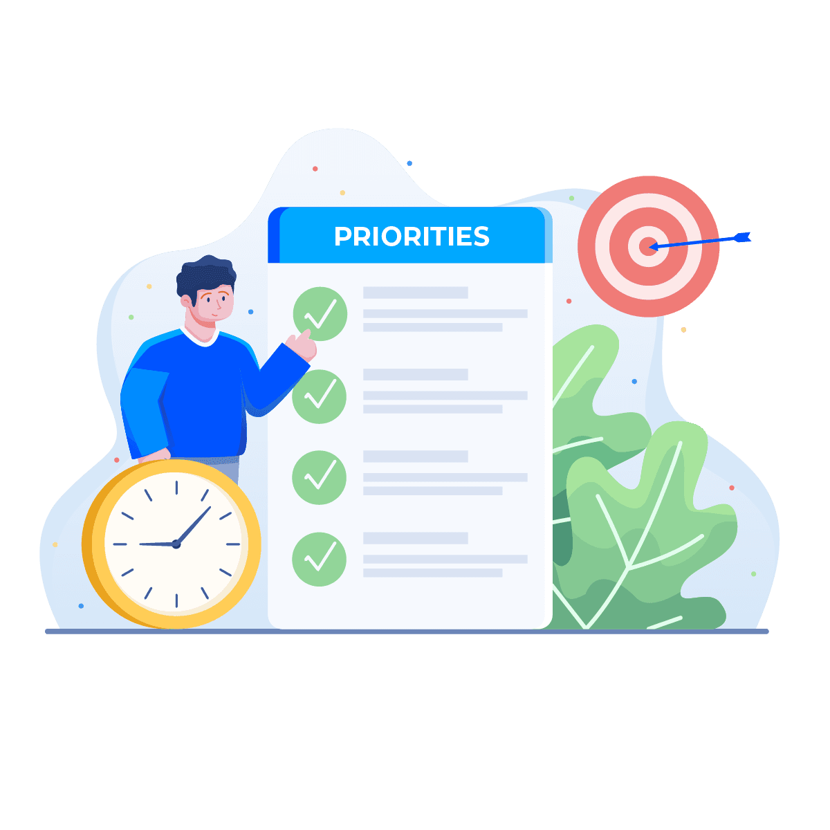 Image of people building a application on a phone with a 3-D effect